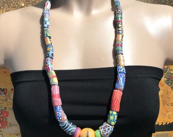 Collana Con Ciondolo In Perle Di Guscio Di Cocco, Stile Vintage Nepal Avalokitesvara Harmony Buddha Stones