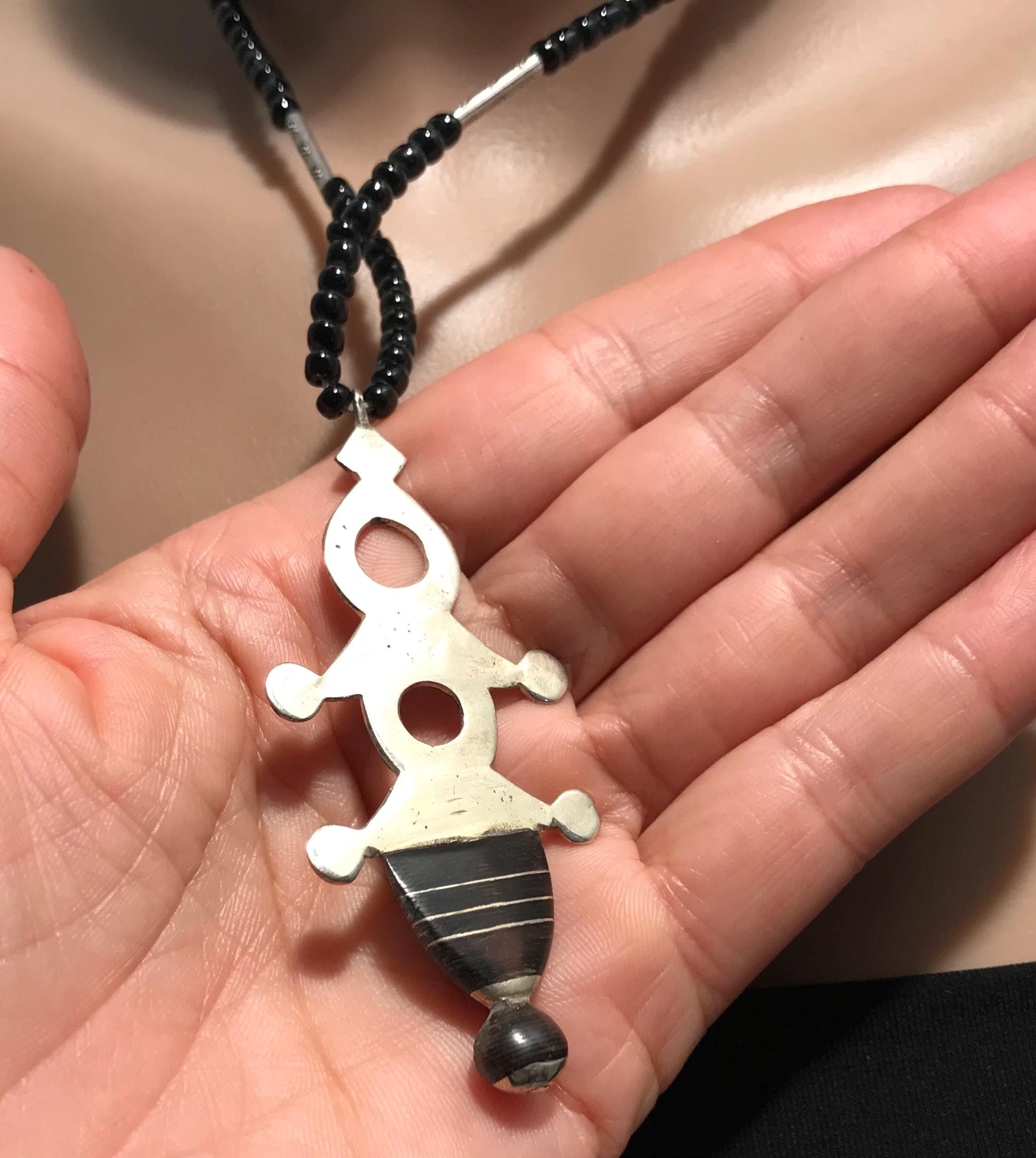 Tuareg Necklace: Moroccan Tribal Jewelry -berber Cross Necklace - Etsy