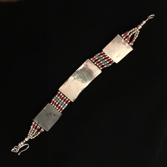 Bracelet-Vintage Style Bracelet- Tribal Jewelry-N… - image 5