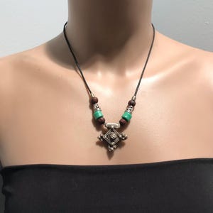 Berberketting, Marokkaanse sieraden, etnische ketting, vintage Berberketting, tribale sieraden, Tribal Toeareg-ketting