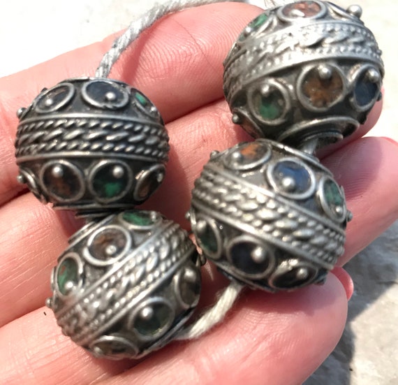Old Moroccan Beads Berber Beads Moroccan Enamel Bead Berber