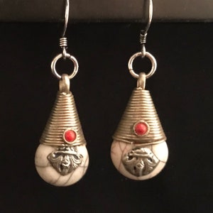 Earring , Tribal Jewelry, Hand crafted Earring , Ethnic.Earring, Tribal Earring….