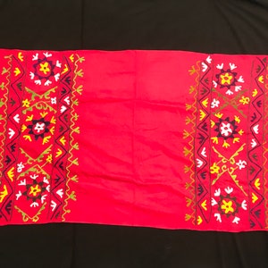Antique Textiles ,Embroidery Wall Decor , Handwork Suzani, Colorful Wall Tapestry, Afghan Suzani, Hand Embroidered Old Cotton Suzani