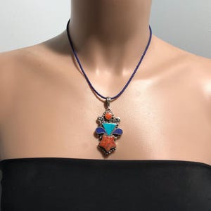 Bohemian Necklace,Handmade Jewelry, Colorful Tribal Necklace, Ethnic & Exotic Necklace