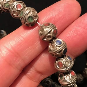 50 Moroccan Beads: Berber Tribal Jewelry Supplies image 4