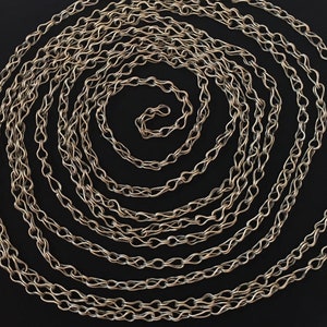 159 &quot;Kette - Vintage Kette - Schmuck Kette - Verlängerungskette - Halskette Kette und Charms ...