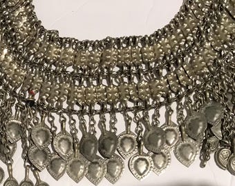 アンティークチョーカー、トライバルネックレス - クチジュエリー