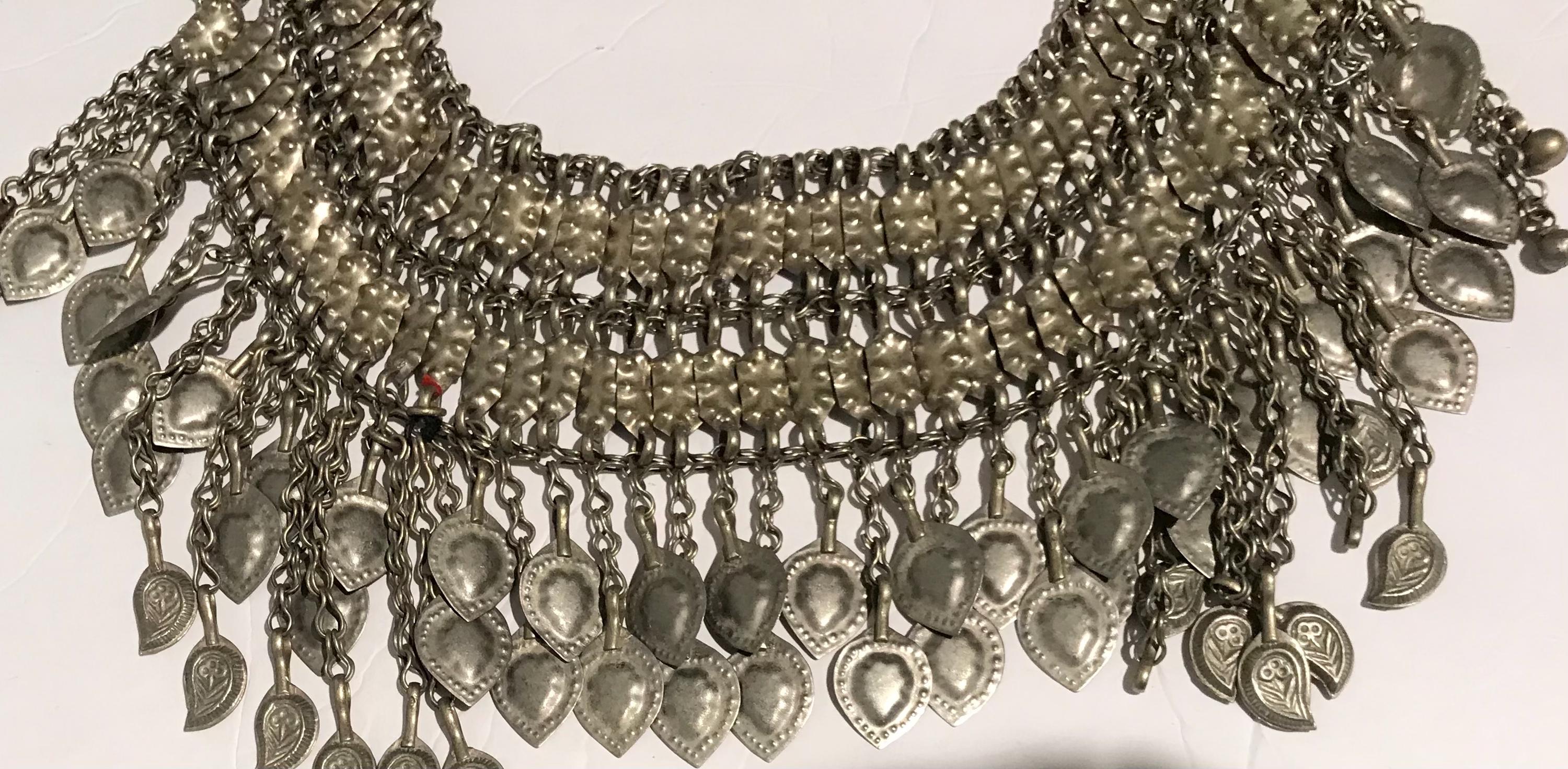 アンティークチョーカー、トライバルネックレス - クチジュエリー