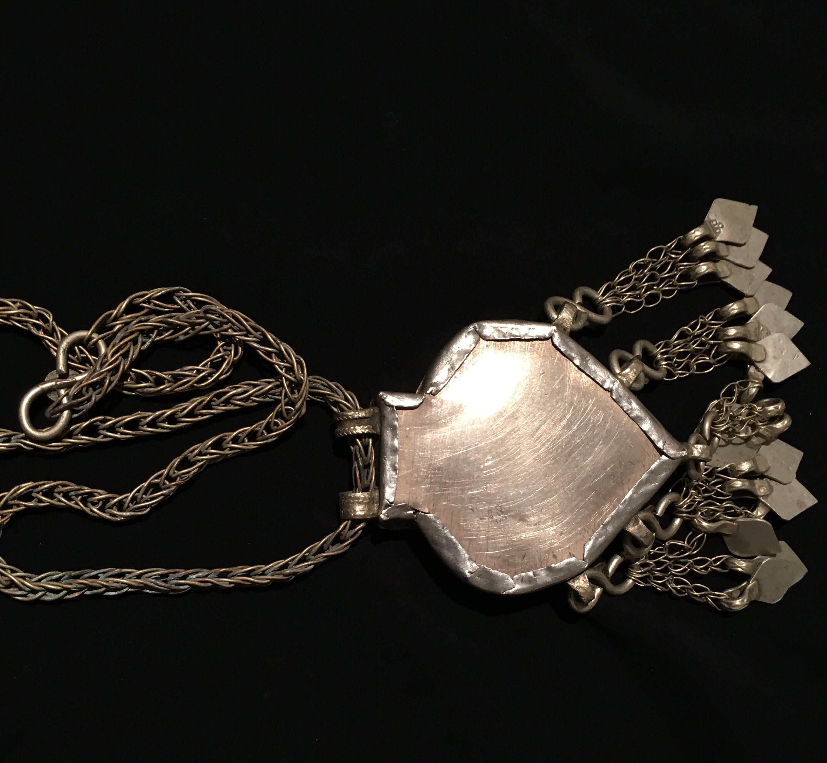 ヴィンテージ クチ族のネックレス：アフガニスタンのハンドメイド民族