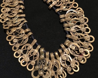 Vintage Tribal Metal Charms: Afghanistan Beads, Jewelry Findings