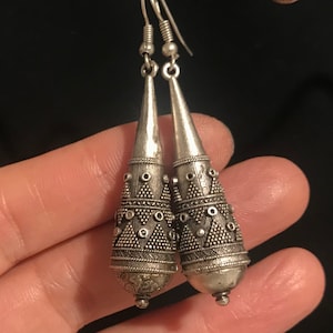 Orecchini tribali - Orecchini nomadi - Gioielli tribali, gioielli mediorientali, gioielli tribali per la danza del ventre, gioielli tribali Boho.