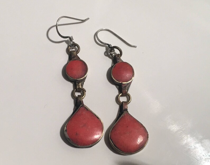 Kuchi Earring.Vintage Earring.Tribal Jewelry.Afghan Kuchi Jewellery Gypsy Ethnic.Earring.....