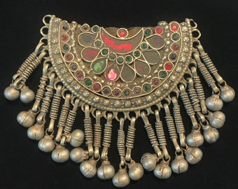 Tribal Sieraden -Vintage Hanger-Kuchi Sieraden-Oude Banjaran Ketting-Tribal Sieraden-Afghanistan Sieraden-Hanger ....