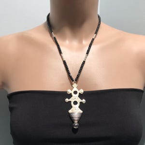 Tuareg Halskette, Berber Halskette, Stammes Schmuck, Berber Halskette, Vintage Twareg Berber Stammes Schmuck, Tuareg Stammes-Halsketten