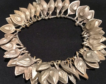 Vintage Tribal Charms: Afghanistan Metal Beads, Jewelry Findings (63 PCS)