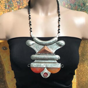 Tribal Berber Necklace, Tuareg Necklace, Moroccan Berber Necklace, Tribal Jewelry , Berber Necklace , Vintage Twareg Berber Tribal Jewelry,