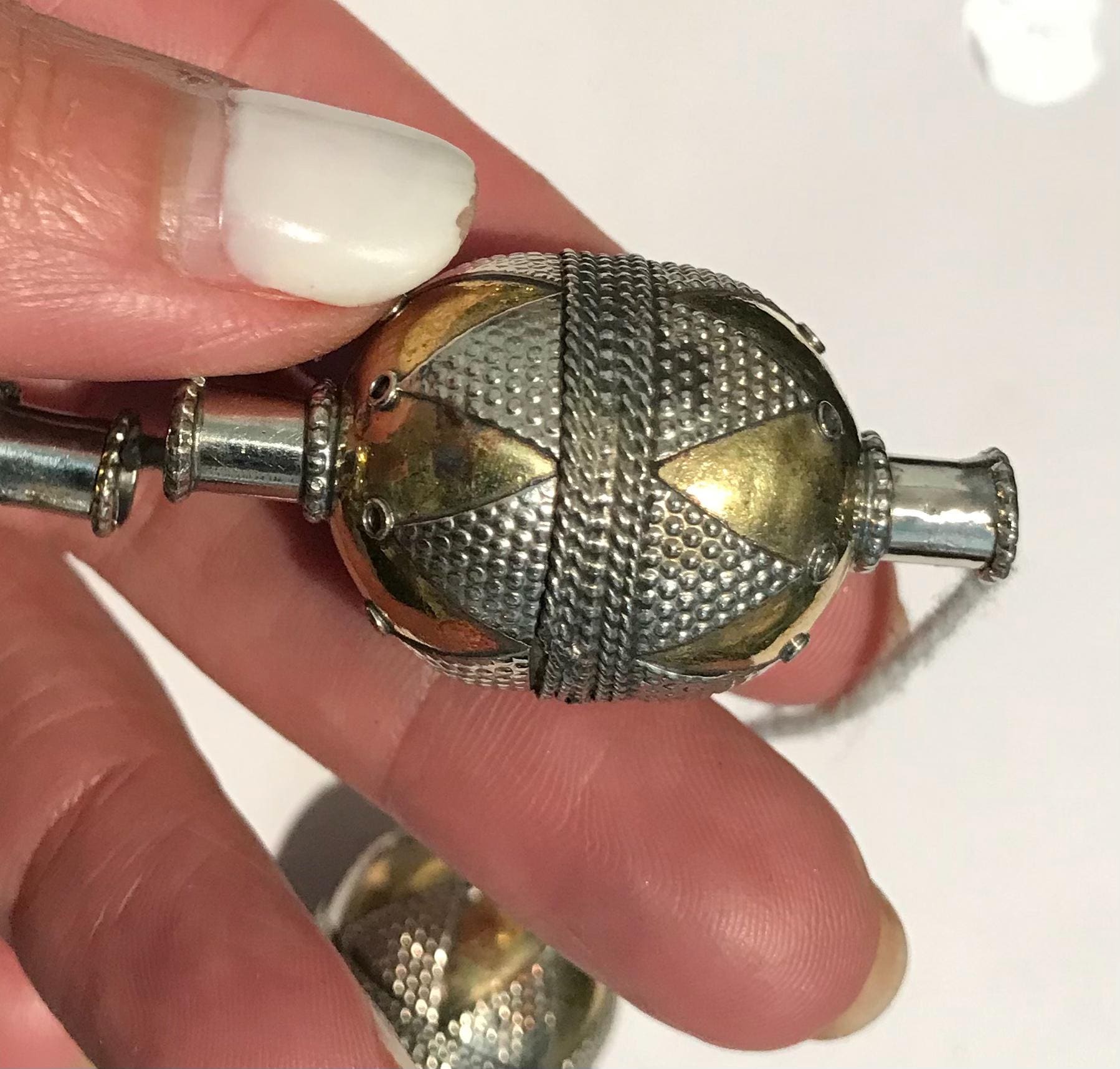 100 Perline Distanziali Tibetane In Lega Argento Anticato Con Foro Grande 3mm - Ideali Per Gioielli Fai Da Te