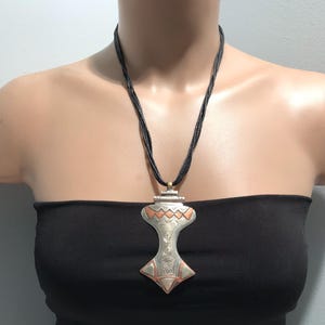 Tuareg Necklace, Moroccan Berber Necklace, Tribal Jewelry , Berber Necklace , Vintage Twareg Berber Tribal Jewelry, Tuareg Tribal Necklaces