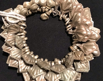 Vintage Tribal Metal Charms: Afghanistan Beads, Jewelry Findings