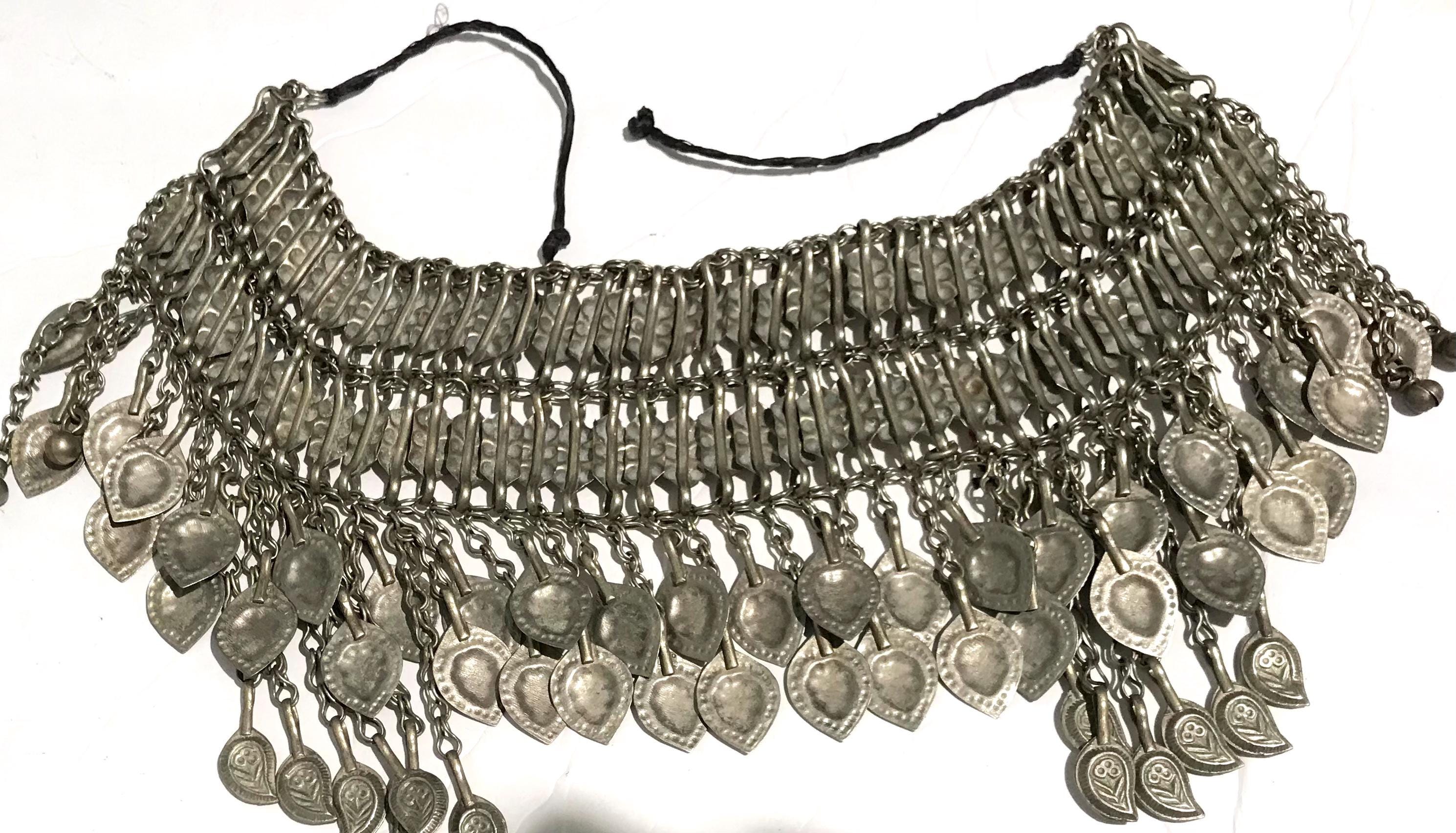 アンティークチョーカー、トライバルネックレス - クチジュエリー