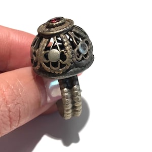 Size 9 Tribal Vintage Ring,Vintage Ring,Kuchi Ring,Ring,Vintage Jewelry, Nomadic Ring-Kuchi Jewelry,Bohemian Ring,Tribal Ring