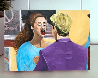 Saved By The Bell Im So Excited Print on Canvas