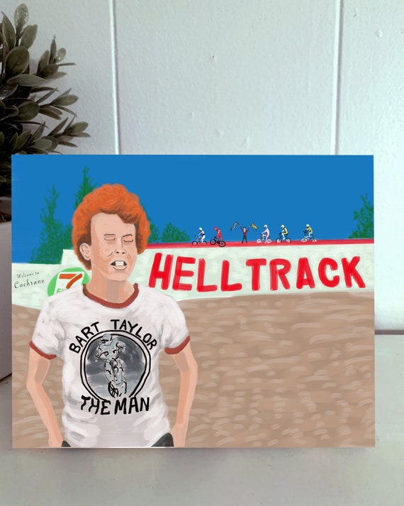 RAD Helltrack Bart Taylor Super Fan BMX 