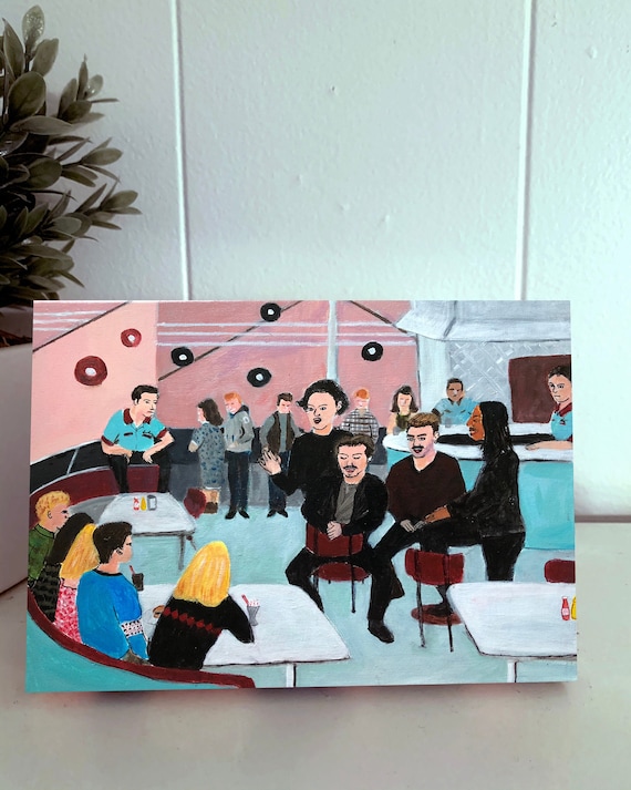 Color Me Badd Peach Pit Painting Print On Canvas Etsy Color Me Badd Peach Pit Painting Print On Canvas Etsy