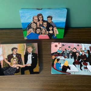Beverly Hills 90210 3 Print On Canvas Bundle - Pick 3