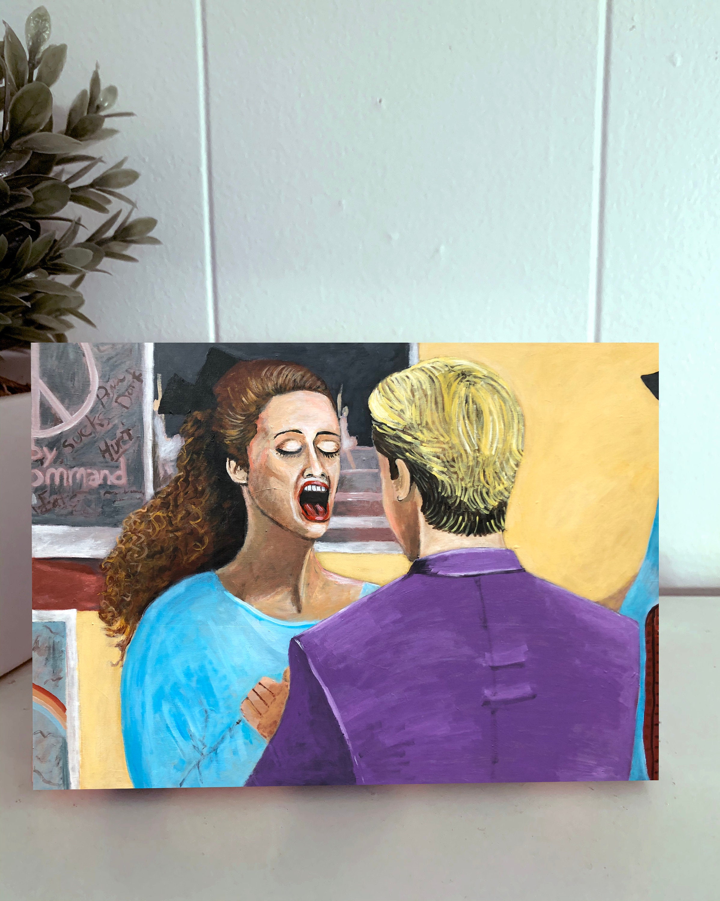 Saved By The Bell Im So Excited Print on Canvas - Etsy Österreich, image size:2397x3000