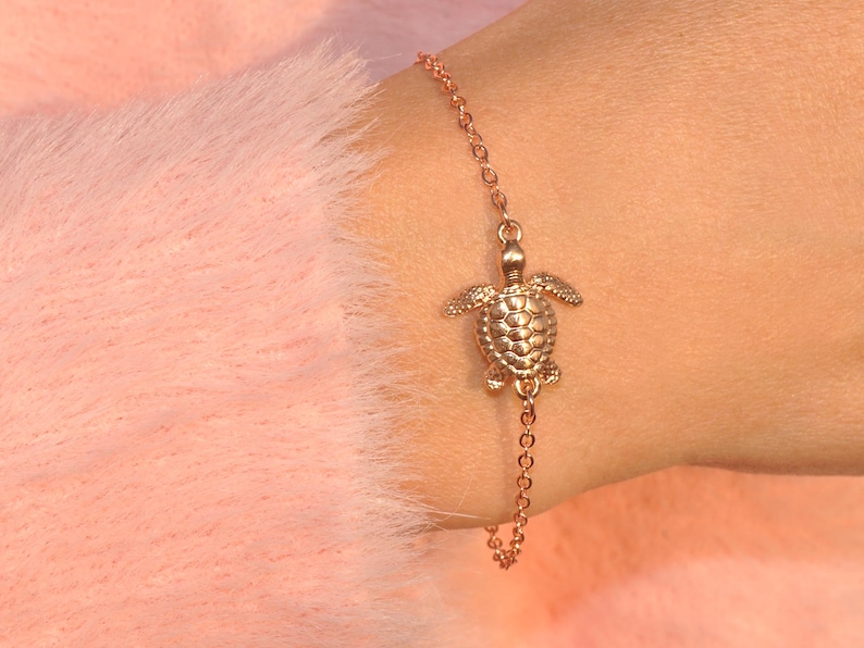 Boho Silver Turtle Bracelet for Women Turtle Bracelet Sea Turtle Bracelet Turtle Jewelry Turtle Gifts for Her Ocean Bracelet