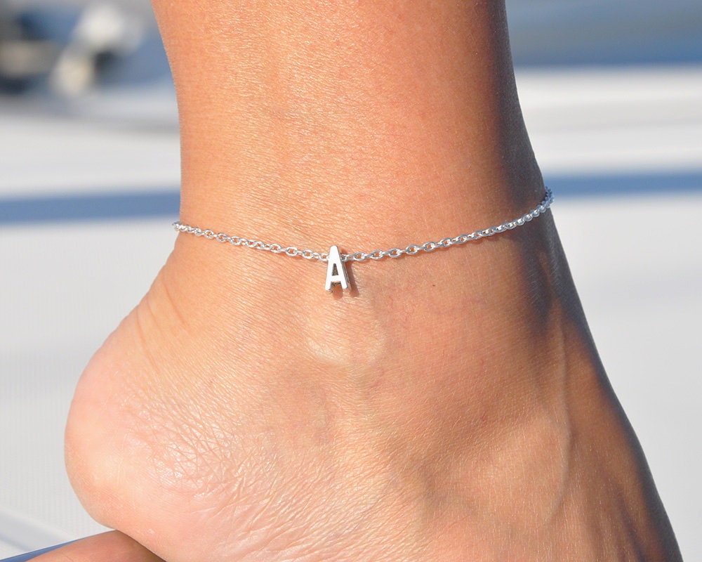 Amazon silver ankle bracelets Clearance
