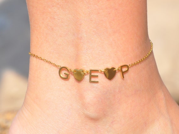 Beach Heart Shape Rectangle Copper Layered Plating 18K Gold Plated Women's  Anklet, Ankle Chain, पायल - Momentane Jewels LLP, Rajkot | ID: 2852800704933