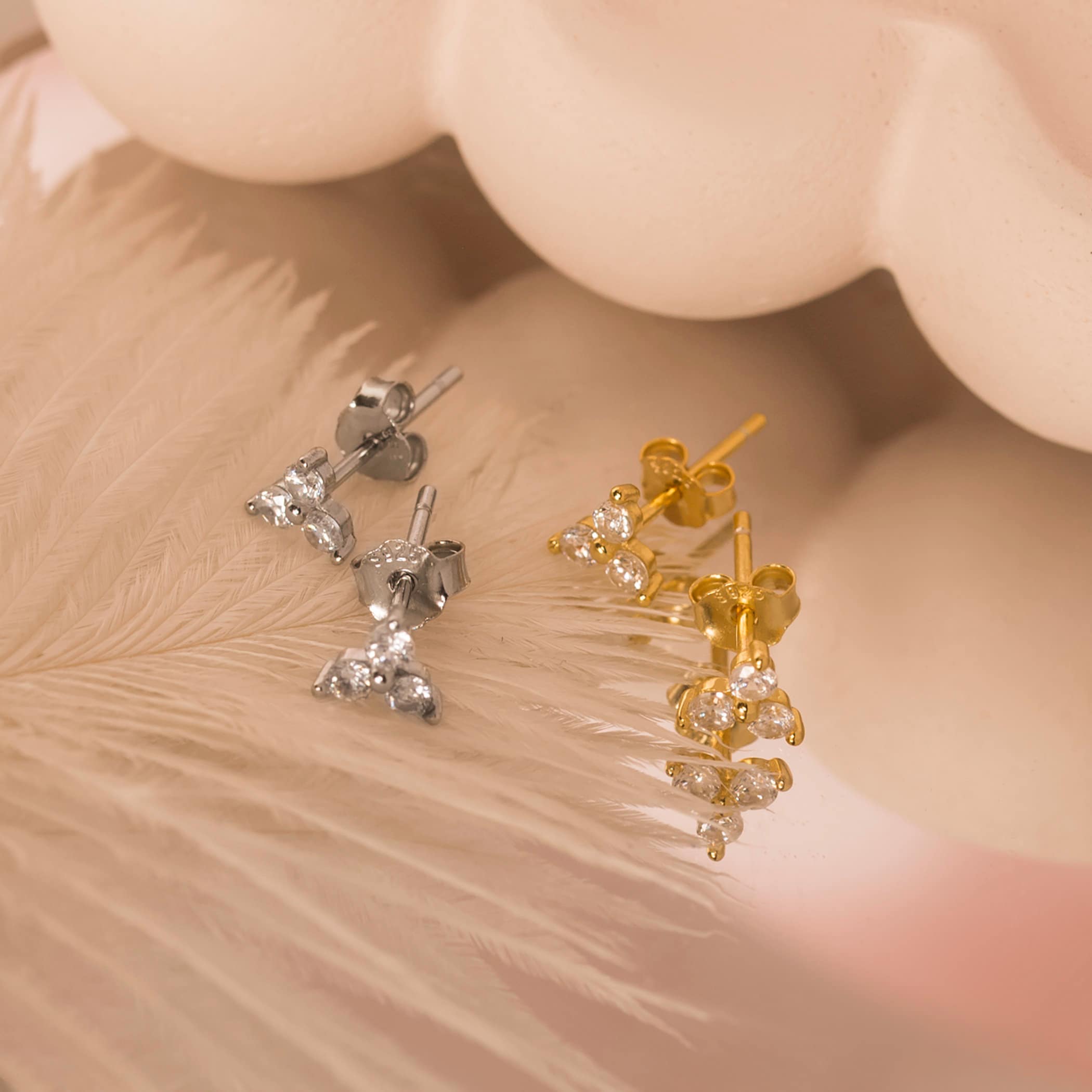 【VERTE】925 silver★bout earring (gold) / ピアス 楽天市場】シルバー925 フェザーピアス スティック メンズ