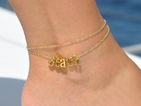 custom anklet bracelet