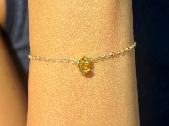 etsy letter bracelet
