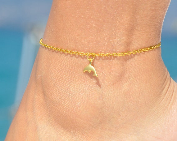 dolphin anklet