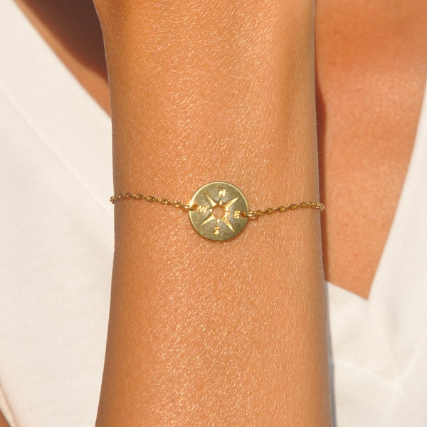 Gold Compass Etsy