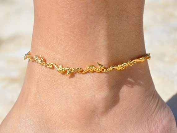 Seahorse anklet discount