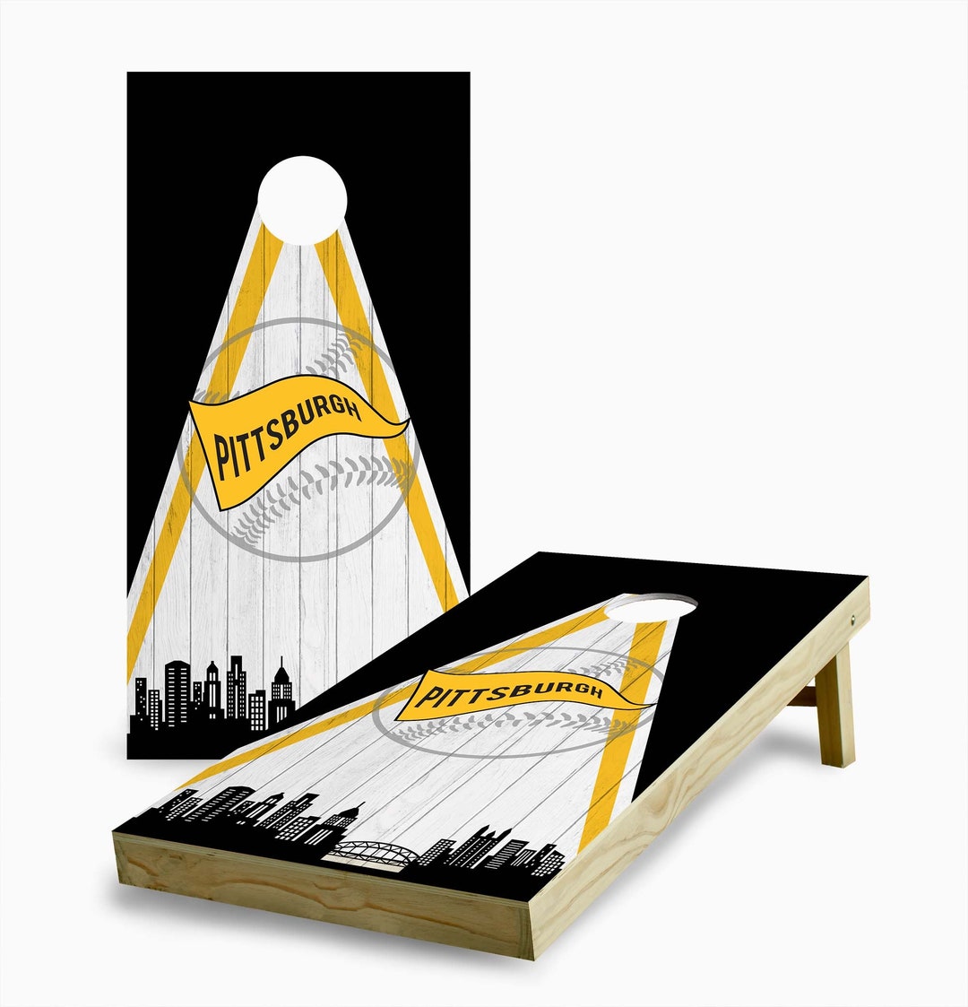 Pittsburgh MLB TeamSet With Bags CustomGame Outdoor Pittsburgh MLB TeamSet With Bags CustomGame Outdoor