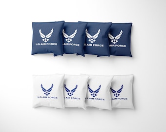 Air Force Regulation Cornhole Bags - Quality Cornhole Bags - All-Weather - Military - Gift