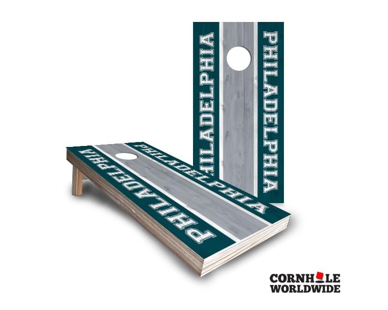 Set 8 Sacchi Per Gioco Cornhole - Philadelphia Eagles E Phillies - Foto 4