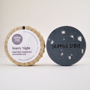 Starry Night : Shampoo Bar, cold process, handmade, all natural conditioning solid shampoo image 3