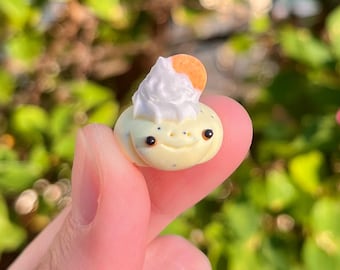 BABY Vanilla Bean Frogs | Polymer Clay Frog Sculpture