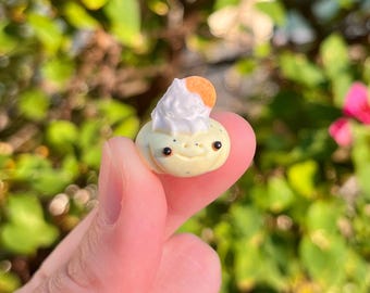 BABY Vanilla Bean Frogs | Polymer Clay Frog Sculpture