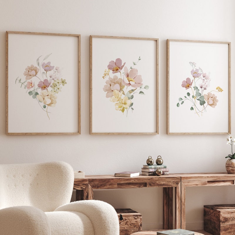 Floral Wall Decor - Etsy