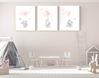 rose gold nursery accessories