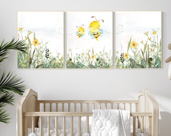 bee nursery decor