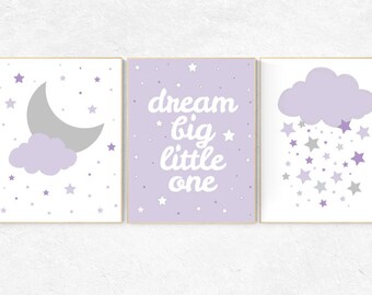lavender nursery decor