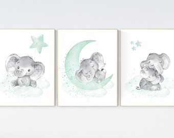 elephant nursery etsy